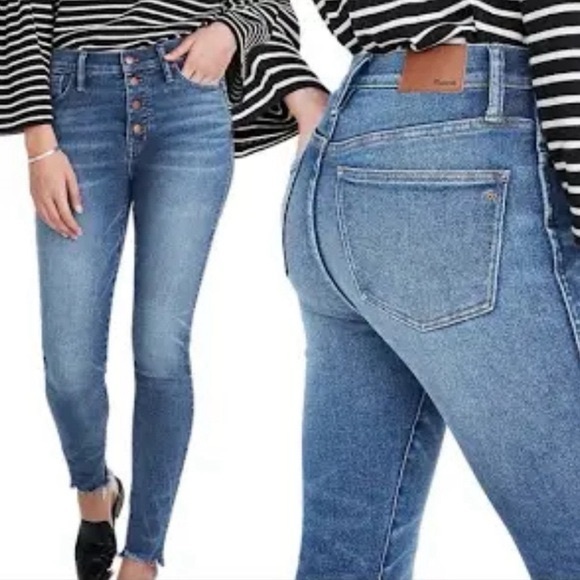 Madewell Denim - MADEWELL 10” Skinny High‎ Rise Jeans